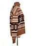 Aligne Print Brown Pullover Sweater Size XL - photo 4