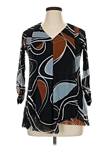 Alfani 3/4 Sleeve Blouse (view 1)