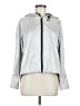 Rebecca Minkoff 100% Polyester Metallic Silver Raincoat Size M - photo 1