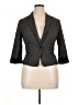 Iz Byer Checkered-gingham Chevron-herringbone Gray Blazer Size XL - photo 1