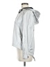 Rebecca Minkoff 100% Polyester Metallic Silver Raincoat Size M - photo 5