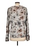 Dantelle Floral Gray Pullover Sweater Size L - photo 2