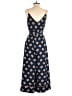Leith 100% Polyester Paisley Blue Jumpsuit Size S - photo 2