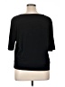 Ellen Tracy Black Short Sleeve Top Size XL - photo 2