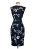 Unbranded Print Blue Cocktail Dress Size 2 - photo 2
