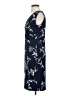 Unbranded Print Blue Cocktail Dress Size 2 - photo 5