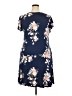 DB Moon Floral Blue Casual Dress Size 2X - photo 2