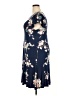 DB Moon Floral Blue Casual Dress Size 2X - photo 5