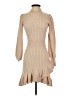 Flat White Tan Cocktail Dress Size XS - photo 1