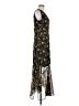 Sam Edelman 100% Polyester Print Black Cocktail Dress Size 8 - photo 4