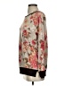 Honeyme Floral Gray Pullover Sweater Size S - photo 5