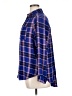 Cato Plaid Blue 3/4 Sleeve Button-Down Shirt Size 14 - 16 - photo 5