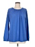 Unbranded Blue Long Sleeve Blouse Size M - photo 1