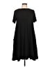 Zenana Solid Black Casual Dress Size L - photo 1