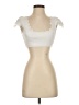 Unbranded Ivory Short Sleeve Top Size S - photo 1