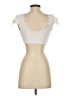 Unbranded Ivory Short Sleeve Top Size S - photo 2