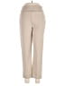 Blair 100% Polyester Solid Tan Casual Pants Size 8 (petite) - photo 1