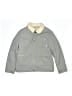 Rylee + Cru 100% Cotton Solid Gray Jacket Size 6 - 7 - photo 1