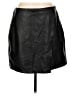 Old Navy 100% Polyester Black Faux Leather Skirt Size L - photo 1