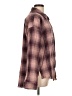 Hem & Thread 100% Cotton Plaid Brown Long Sleeve Button-Down Shirt Size L - photo 4