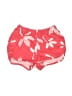 Carter's 100% Cotton Floral Red Shorts 9-12 MO / 12 MO - photo 1