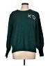 LC Lauren Conrad Stars Green Pullover Sweater Size L - photo 1