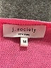 j. society 100% Cotton Pink Pullover Sweater Size M - photo 7