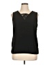 Talbots 100% Polyester Black Sleeveless T-Shirt Size 14 - photo 1
