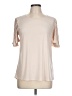 Amana Ivory Short Sleeve Top Size L - photo 1