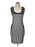 Itro Graphic Black Cocktail Dress Size L - photo 1
