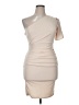 Unbranded Solid Tan Cocktail Dress Size XL - photo 1
