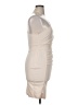 Unbranded Solid Tan Cocktail Dress Size XL - photo 4