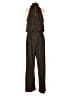 En Focus Studio Polka Dots Brown Gold Jumpsuit Size 4 - photo 2