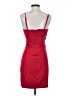 Express Solid Red Cocktail Dress Size S - photo 2