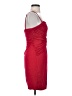 Express Solid Red Cocktail Dress Size S - photo 4