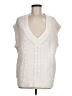 The Drop Ivory Sweater Vest Size M - photo 1