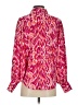 Q2 100% Polyester Paisley Pink 3/4 Sleeve Blouse Size S - photo 2