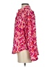 Q2 100% Polyester Paisley Pink 3/4 Sleeve Blouse Size S - photo 5