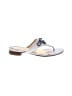 Dolce & Gabbana White Blue Sandals Size EU 38 1/2 - photo 1