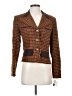 Gantos Tweed Orange Blazer Size 4 - photo 1