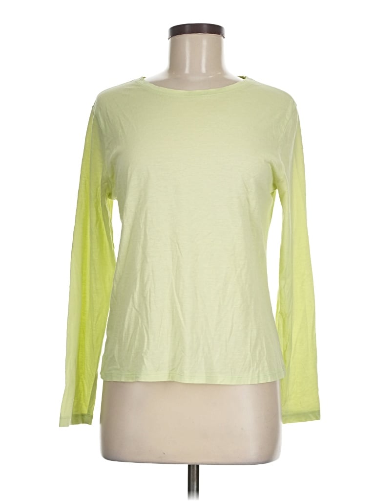 Pre-owned L.l.bean Long Sleeve T-shirt In Green