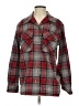 Pendleton 100% Wool Plaid Red Long Sleeve Button-Down Shirt Size S - photo 1