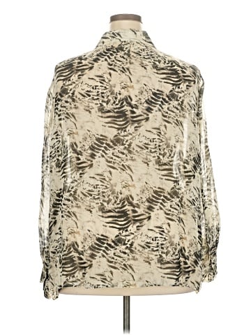 Lafayette 148 New York Long Sleeve Blouse (view 2)