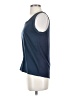 Reset 100% Polyester Blue Sleeveless Top Size S - photo 5
