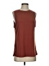 Fabletics Brown Sleeveless T-Shirt Size XS - photo 1