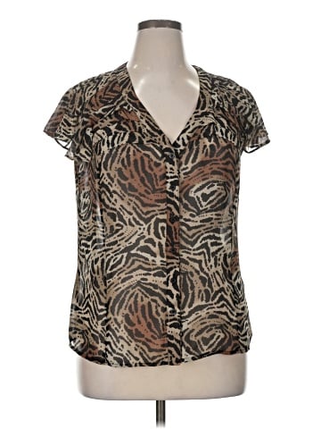 East5th Short Sleeve Blouse (view 1)