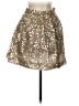 J.Crew 100% Polyester Metallic Gold Formal Skirt Size 4 - photo 2