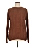 Massimo Dutti Chevron-herringbone Brown Pullover Sweater Size L (estimated) - photo 1