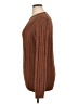 Massimo Dutti Chevron-herringbone Brown Pullover Sweater Size L (estimated) - photo 5