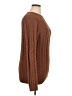 Massimo Dutti Chevron-herringbone Brown Pullover Sweater Size L (estimated) - photo 4